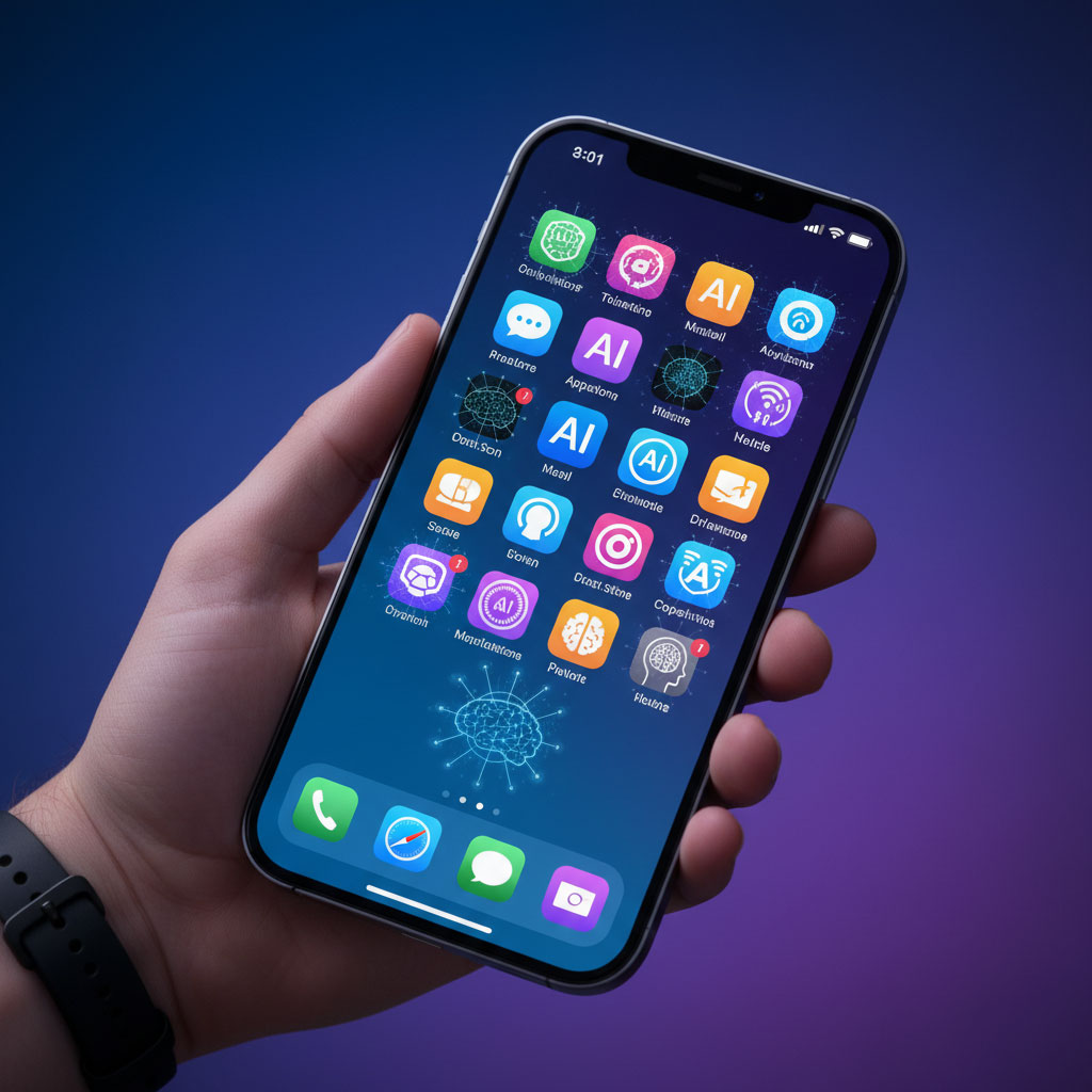 بهترین اپلیکیشن هوش مصنوعی برای آیفون | راهنمای جامع انتخاب و استفاده
